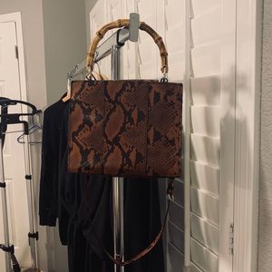 Zara snakeskin handbag